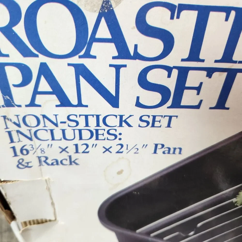 Vintage Nevco Roasting Pan Set With Rack